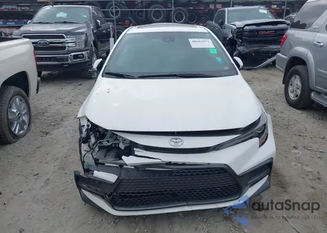2021 Toyota Corolla Xse z USA, uszkodzony, nr VIN 5YFT4MCE9MP077929